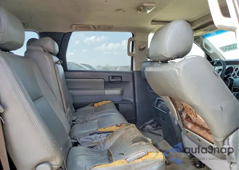 2008 Toyota Sequoia Sr5 z USA, uszkodzony, nr VIN 5TDZY64A68S010904